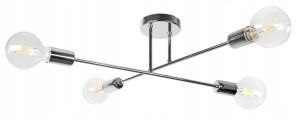 Lampa sufitowa żyrandol loft CHROM #1252