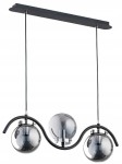 Lampa nowoczesna wisząca 3-punktowa KORDA chrom