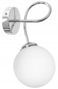 Kinkiet loft CHROM kulka #1273 