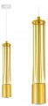 Lampa wisząca 1-punktowa TUBA LOFT GOLD WHITE #1385