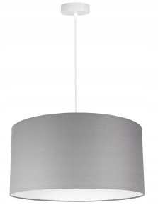 Lampa wisząca ABAŻUR  szary #1203