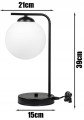 Lampa stołowa/biurkowa MILO BLACK #1035 