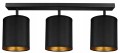 Lampa sufitowa SPOT TUBA LOFT BLACK abażury czarne #1122