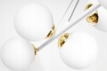 Lampa wisząca 6-punktowa MILO WHITE GOLD #1303