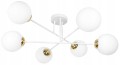 Lampa sufitowa 6-punktowa MILO WHITE GOLD #1306