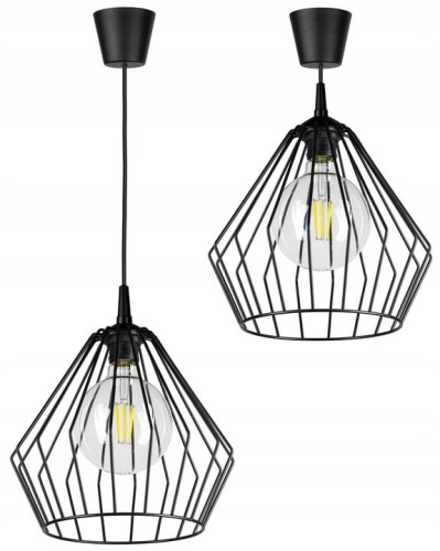 Lampa sufitowa zwis druciak #1002