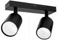 Lampa sufitowa SPOT TUBA LOFT BLACK 2-pkt #1158