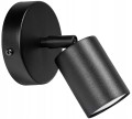 Lampa sufitowa reflektor TUBA LOFT BLACK 1-pkt #1157