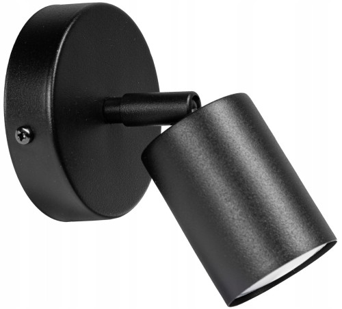 Lampa sufitowa reflektor TUBA LOFT BLACK 1-pkt #1157