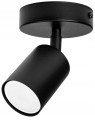 Lampa sufitowa reflektor TUBA LOFT BLACK 1-pkt #1157