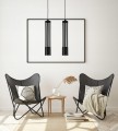 Lampa wisząca 1-punktowa TUBA LOFT BLACK #1162