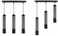 Lampa wisząca 3-punktowa TUBA LOFT BLACK #1164 