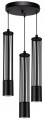 Lampa wisząca 3-punktowa TUBA LOFT BLACK #1165