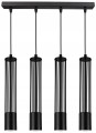 Lampa wisząca 4-punktowa TUBA LOFT BLACK #1166