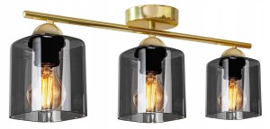 Lampa sufitowa GRAFIT GOLD 3 #1231