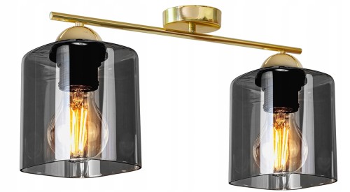 Lampa sufitowa GRAFIT GOLD 2 #1230