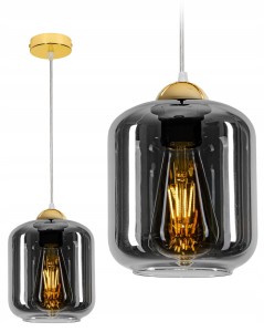 Lampa wisząca zwis GRAFIT GOLD #1220