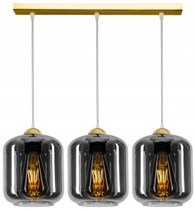 Lampa wisząca listwa GOLD 3-pkt #1222