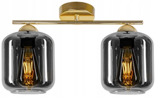 Lampa sufitowa 2-pkt GOLD 2 #1223