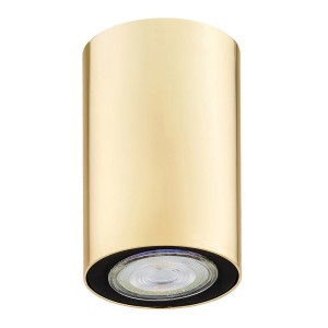 Lampa natynkowa Tuba LED mała mosiądz TYBER PLUS GOLD 4759 ARGON