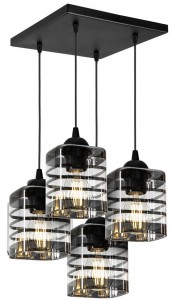 Nowoczesna Lampa na plafonie Szklana Klosze #882