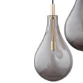 Nowoczesna lampa plafon OAKLAND GRAFIT GOLD 6105 ARGON