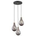 Nowoczesna lampa plafon OAKLAND GRAFIT GOLD 6105 ARGON