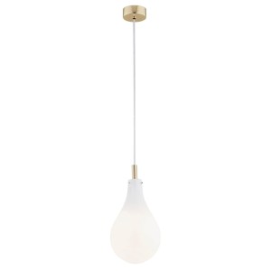 Nowoczesna lampa zwis OAKLAND BIAŁY GOLD 4696 ARGON
