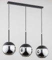 Lampa wisząca 3-punktowa nowoczesna VOLDA czarny