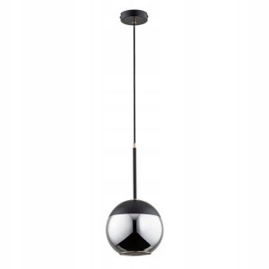 Lampa wisząca 1-punktowa nowoczesna VOLDA czarny