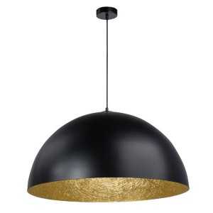 Sfera 70 czarny/złoty lampa wisząca