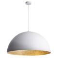 Sfera 70 biały/złoty lampa wisząca