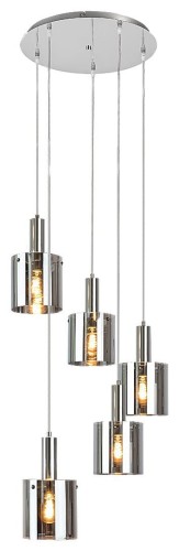 Lampa wisząca plafon chrom DONATI 5251 RABALUX