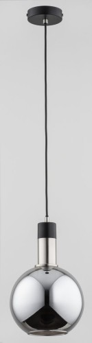 Lampa wisząca 1-punktowa MAYA SILVER czarny/grafit