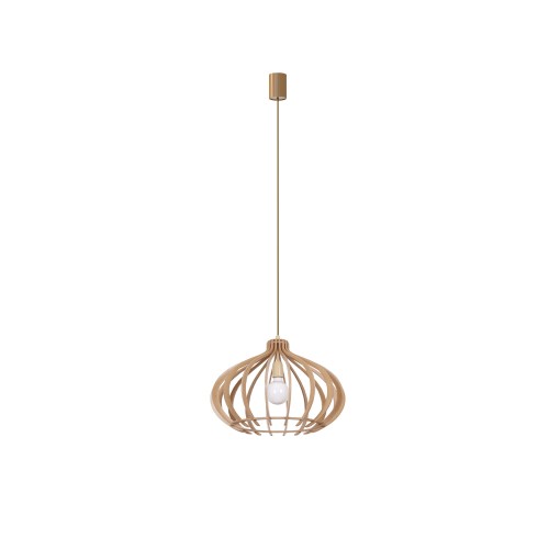 Lampa wisząca ze sklejki IKA D