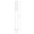 BIANCA GOLD LAMPA SUFITOWA 1