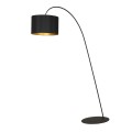 Lampa stojąca podłogowa ALICE L czarny/złoty