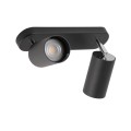 Lampa sufitowa 2-punktowa EYE SPOT czarny