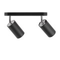 Lampa sufitowa 2-punktowa EYE SPOT czarny