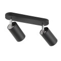 Lampa sufitowa 2-punktowa EYE SPOT czarny