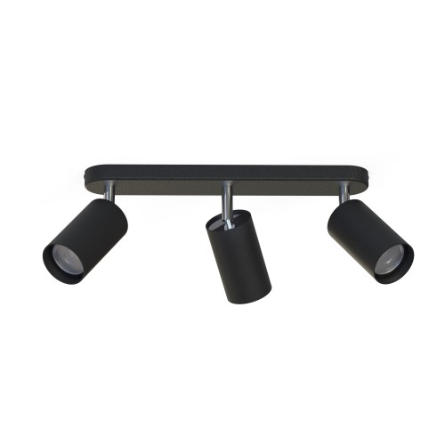 Lampa sufitowa 3-punktowa EYE SPOT czarny