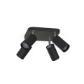 Lampa sufitowa 4-punktowa EYE SPOT czarny