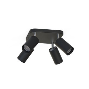 Lampa sufitowa 4-punktowa EYE SPOT czarny