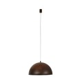 Lampa wisząca nowoczesna HEMISPHERE RUST S rdzawy