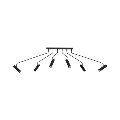 Lampa sufitowa EYE SUPER VI czarny