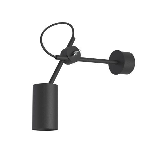 Kinkiet nowoczesny regulowany EYE czarny