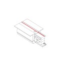 CTLS RECESSED POWER END CAP, LEFT (PE-L)