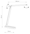 Lampa biurkowa CHIC LED 4000K czarny