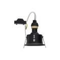 Lampa punktowa wpuszczana IP54 CHARLIE czarny