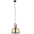 Lampa wisząca industrialna AMALFI L złoty